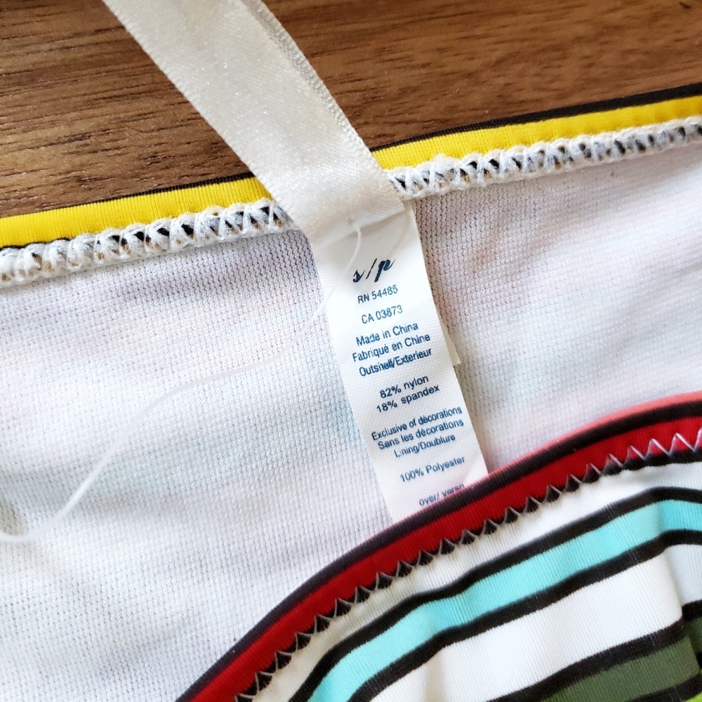 AEO 🌈 Striped Bikini - Two Piece Swimsuit - Picture 4 of 6